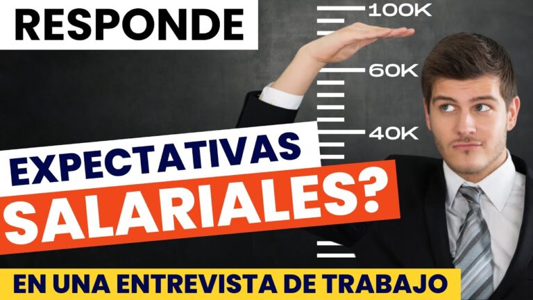 que responder a expectativas salariales ejemplos