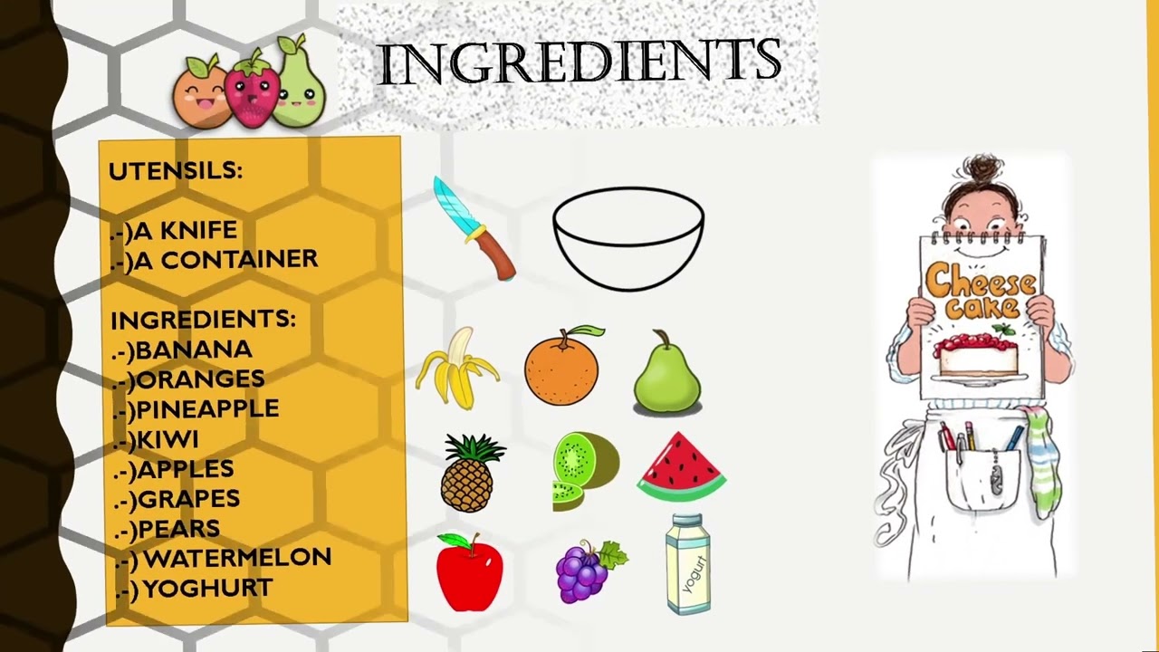 receta de ensalada en ingles