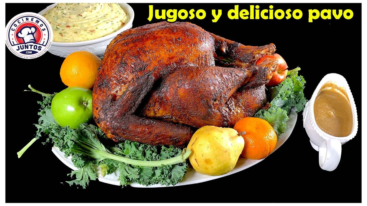 receta pavo accion de gracias
