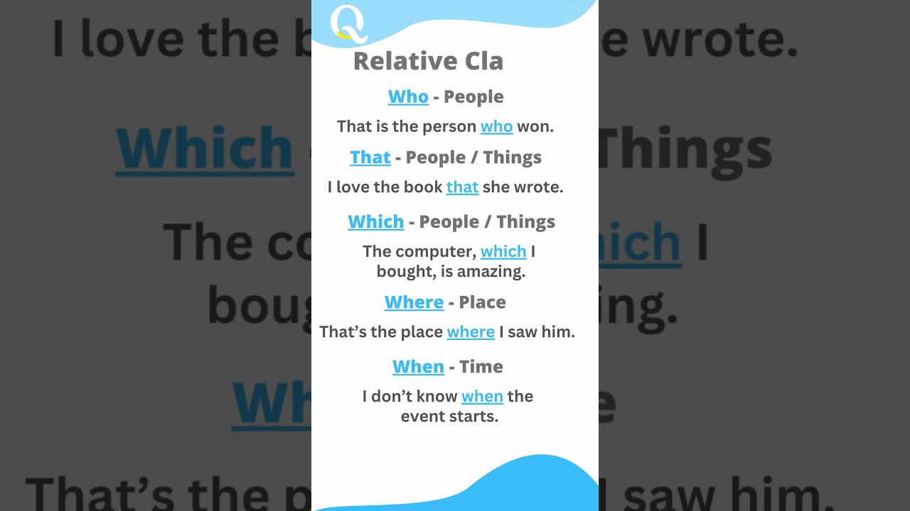relative clauses exercises pdf 4 eso