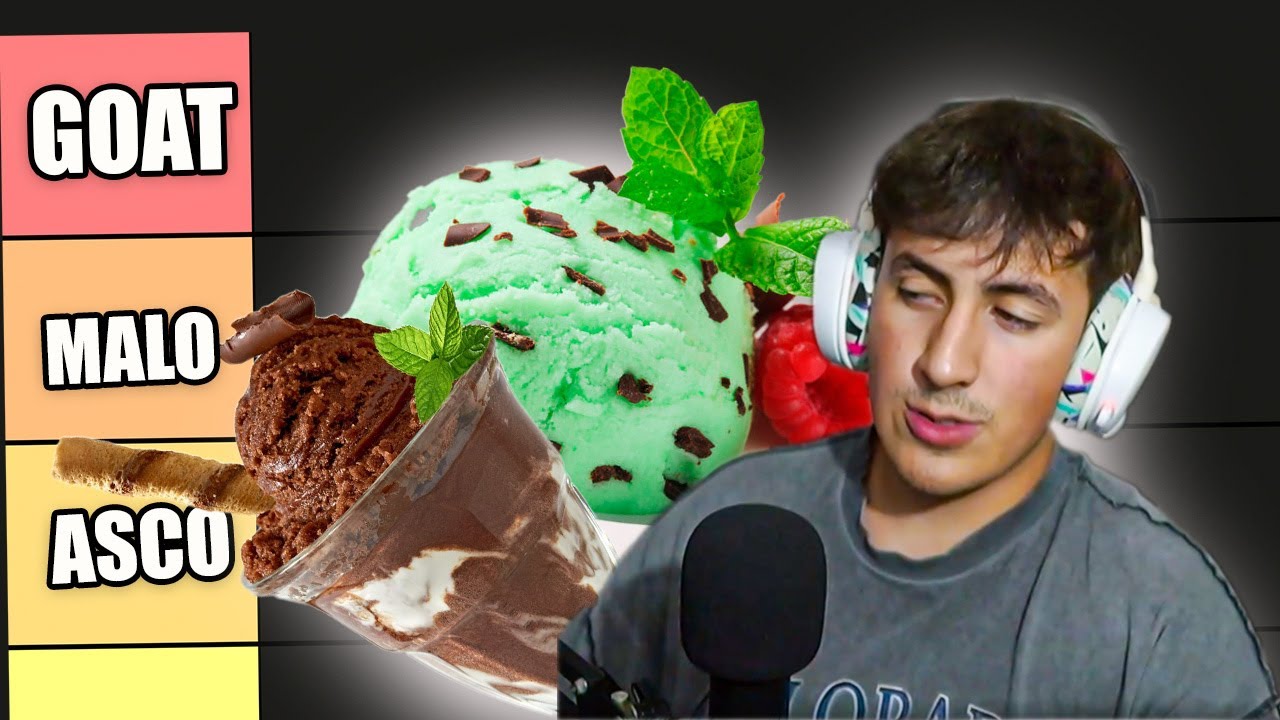 sabores de helado con la letra a