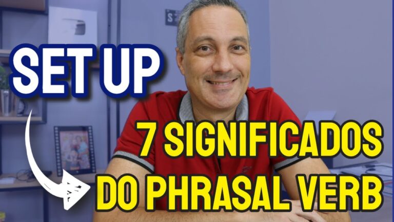 set up phrasal verb significado
