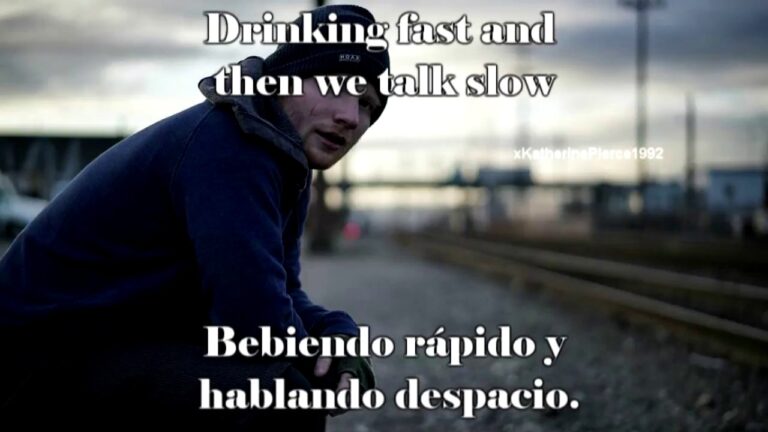 shape of you letra en español e ingles