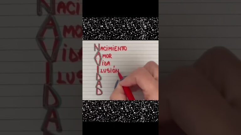 significado de cada letra de la palabra navidad
