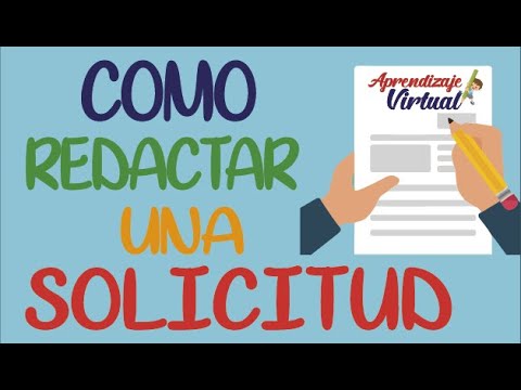 solicitud formal para pedir algo