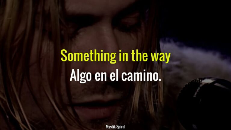 something in the way traduccion