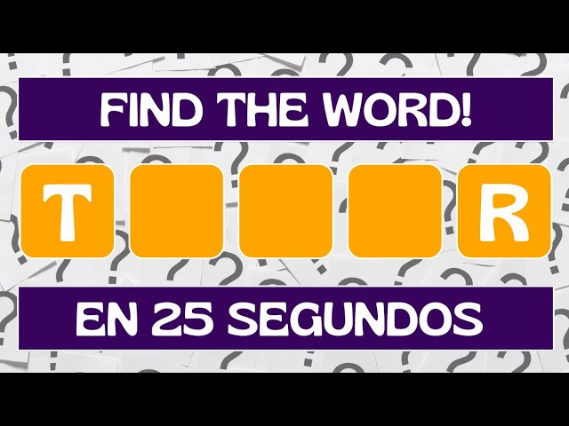 sopa de letras en ingles dificiles