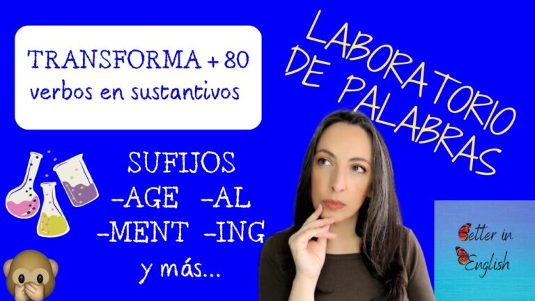 sustantivos derivados de verbos en ingles