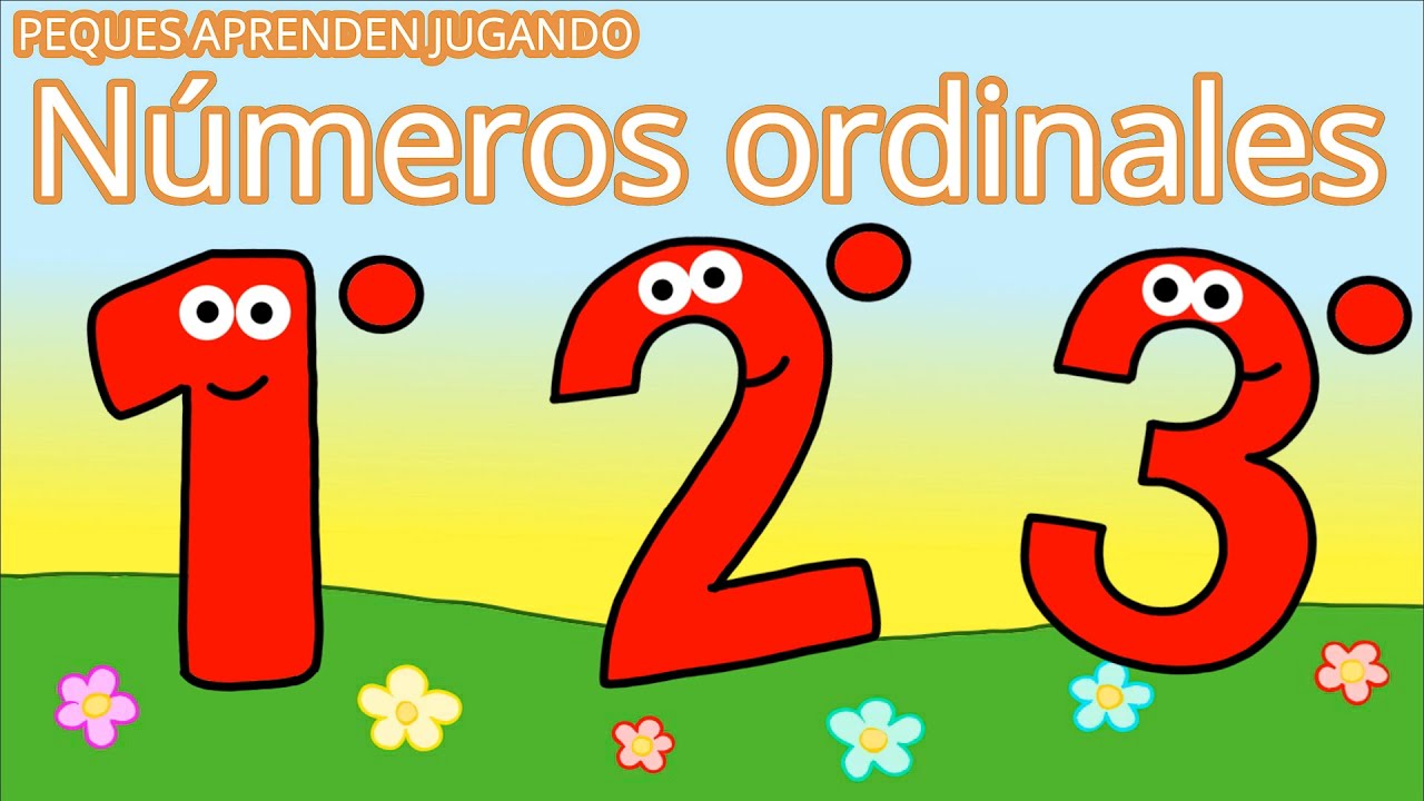 tareas de numeros ordinales para imprimir