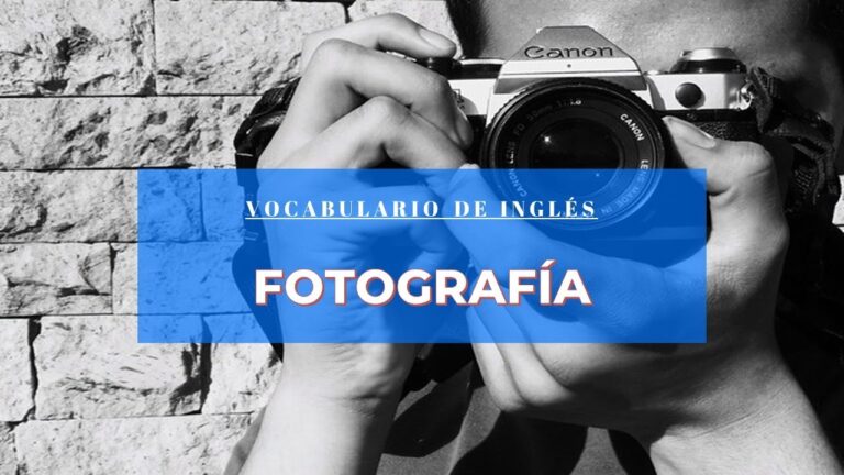 terminos de fotografia en ingles