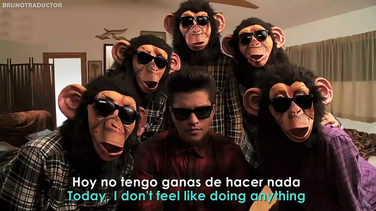 the lazy song letra español