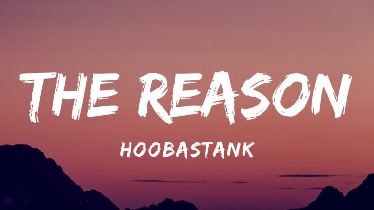 the reason letra en inglés
