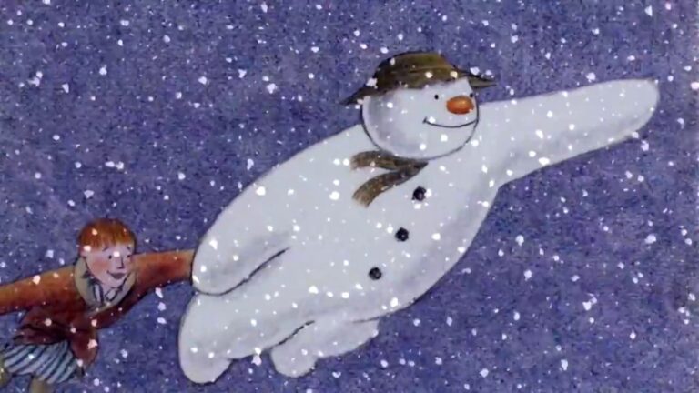 the snowman cuento en ingles