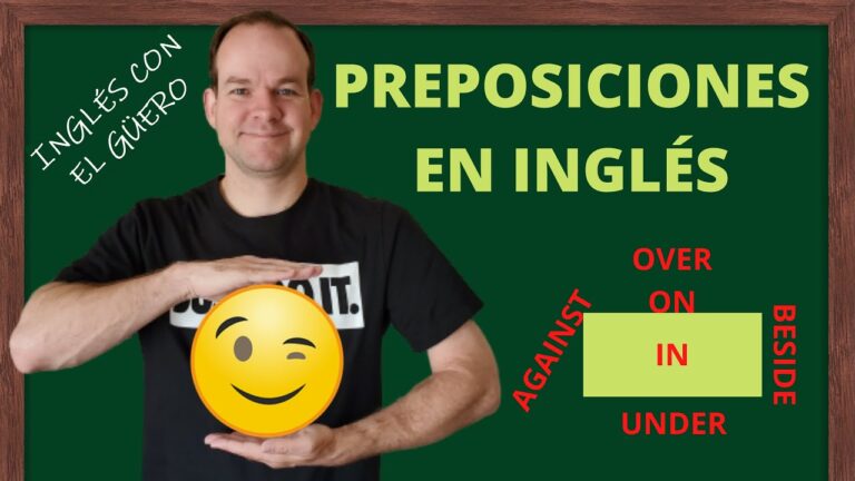 tipos de preposiciones en ingles
