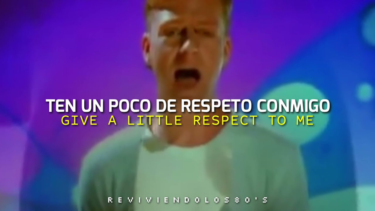 traduccion de a little respect