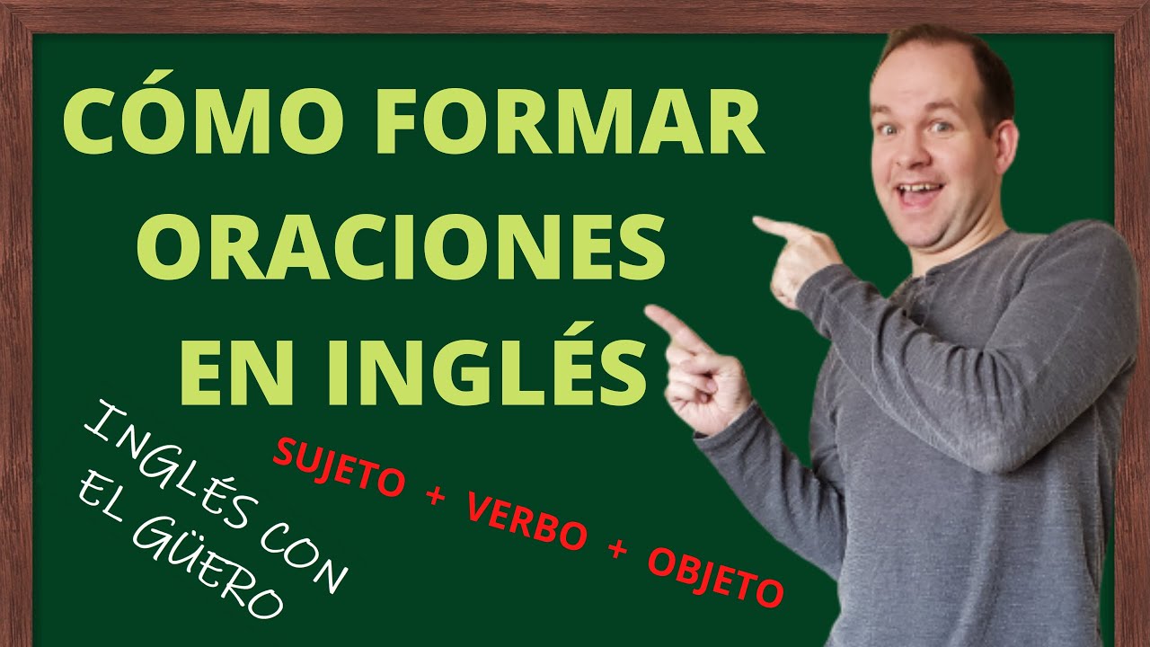 una oracion con write en ingles