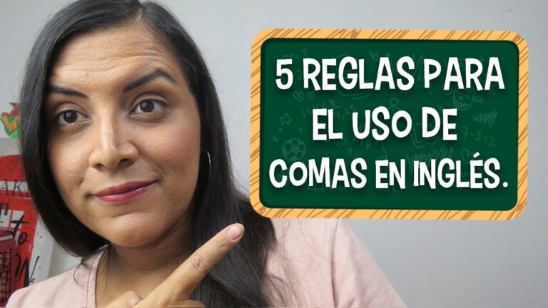 uso de la coma en inglés