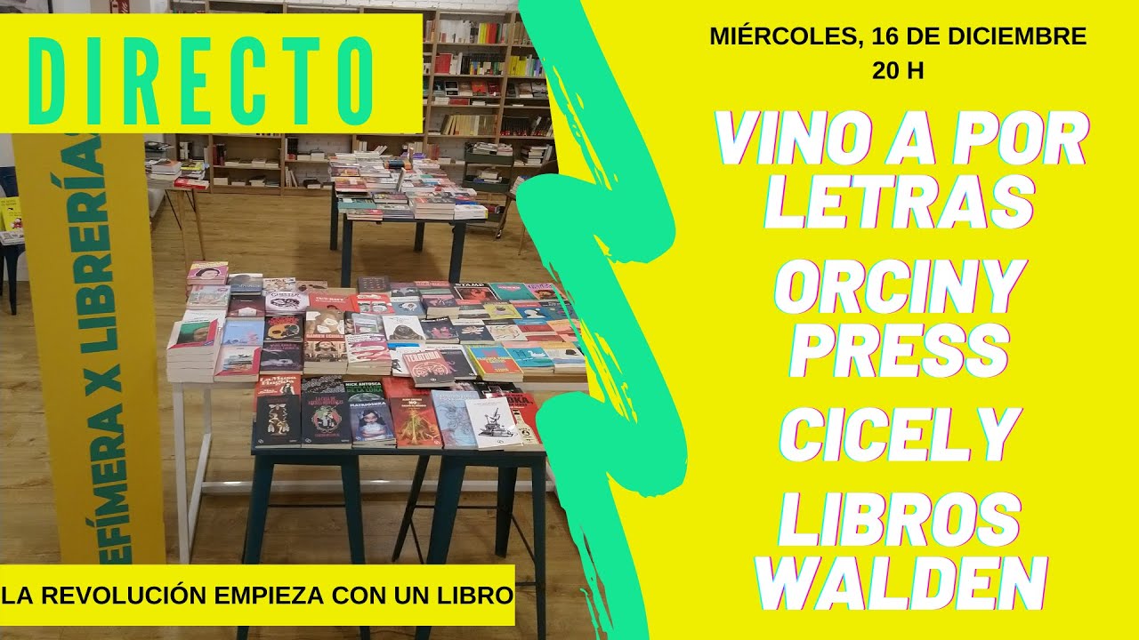 vino a por letras café y libros