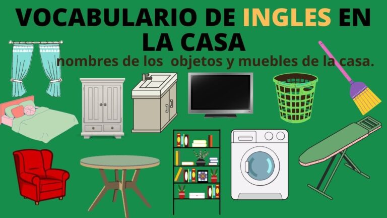 vocabulario de la casa en ingles pdf