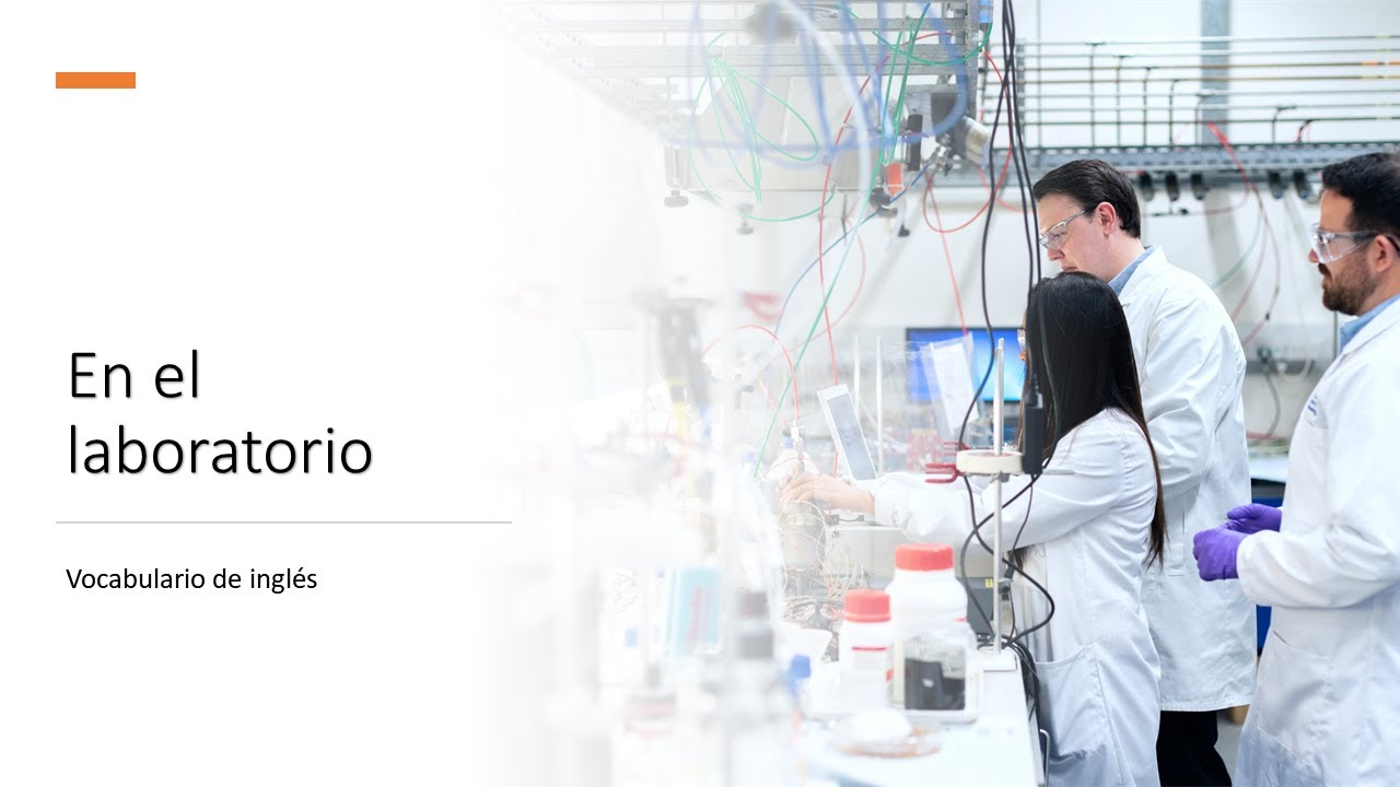 vocabulario de laboratorio en ingles y español