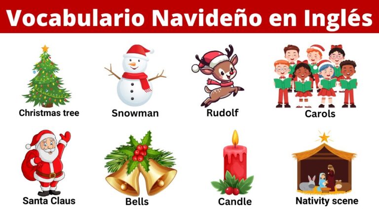 vocabulario de navidad en inglés