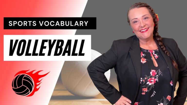 vocabulario de voleibol en inglés