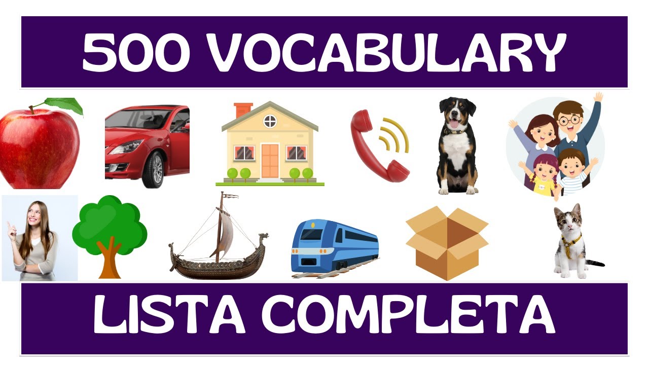 vocabulario en ingles con imagenes