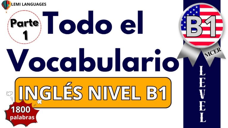 vocabulario inglés b1 por temas pdf