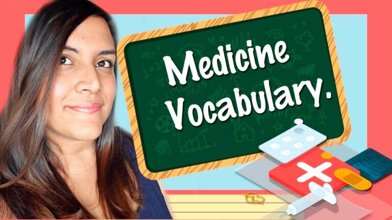 vocabulario sobre salud en ingles