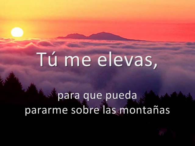 you raise me up traducida